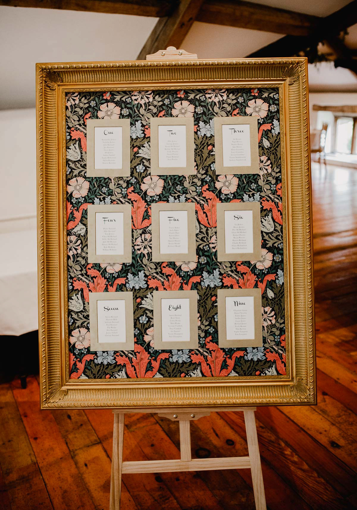 A David Fielden gown for a wedding at Pennard House in Somerset. Photography by Noel Deasington.