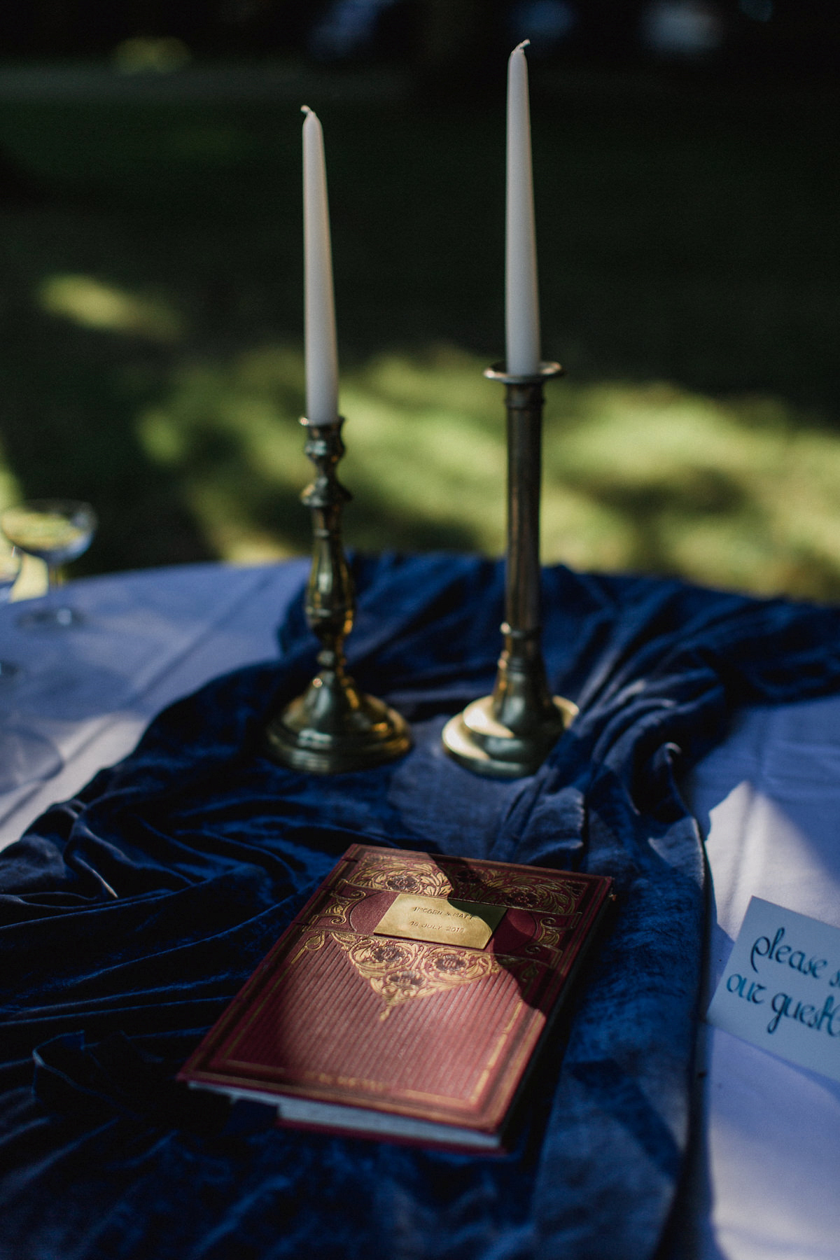 Bride Imogen wore the 'Jayne' gown by Eliza Jane Howell, and a Juliet cap veil, for her Celtic handfasting wedding at a French cheateau. Photography by Lifestories Wedding Photography.