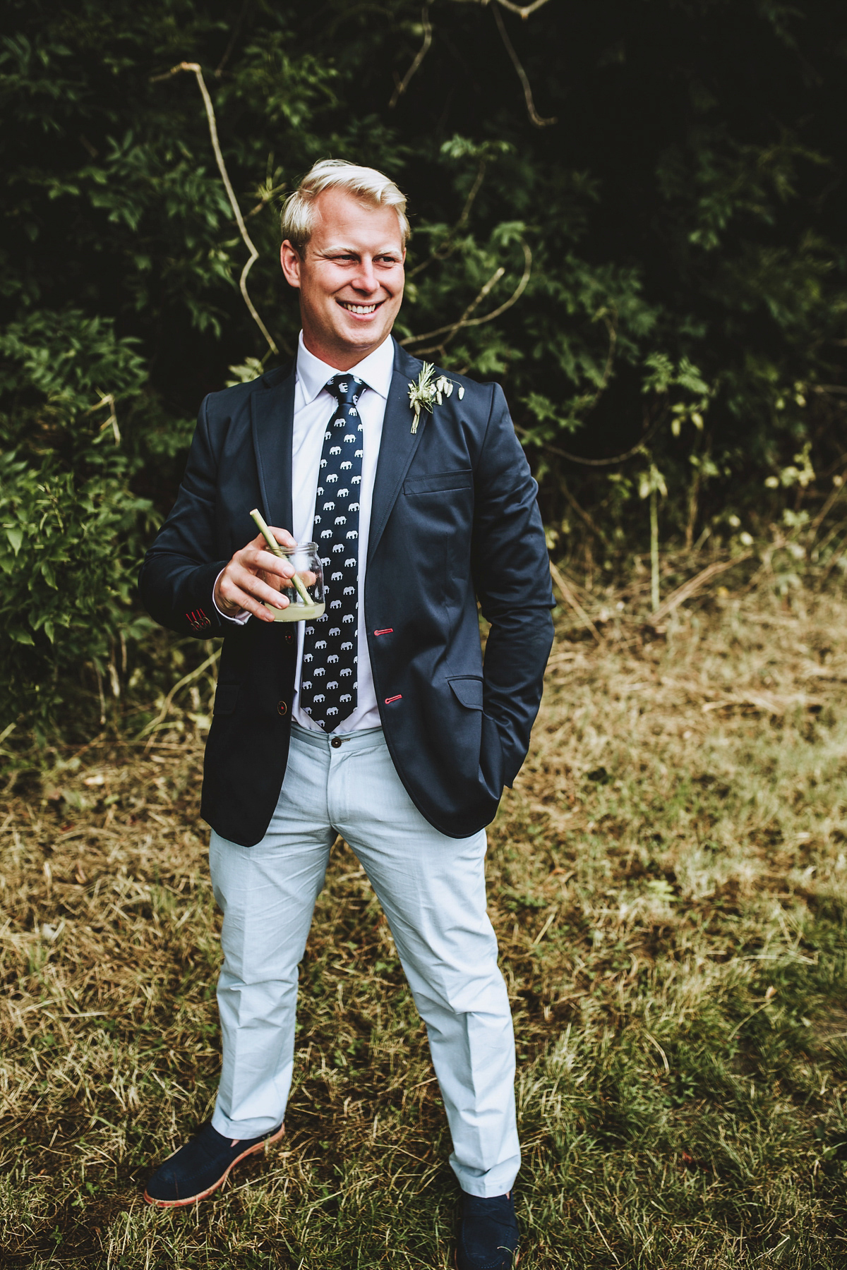 Jessica wore a Claire Pettibone gown from Ellie Sanderson in Surrey for her country village wedding that was full of fun and charm. Photography by Frankee Victoria.