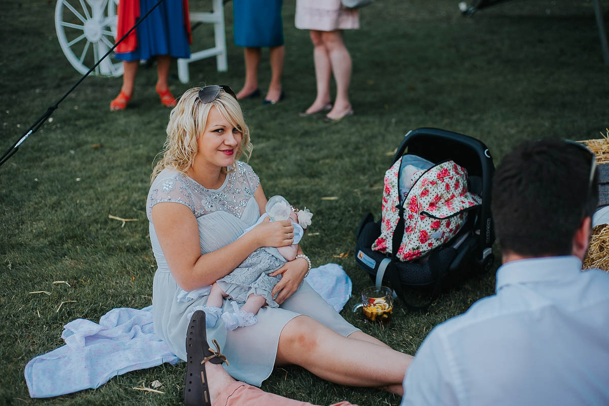 Bride Faye wears an 1930's inspired drop waist glamorous dress by Eliza jane Howell for her effortlessly elegant summer garden party wedding.