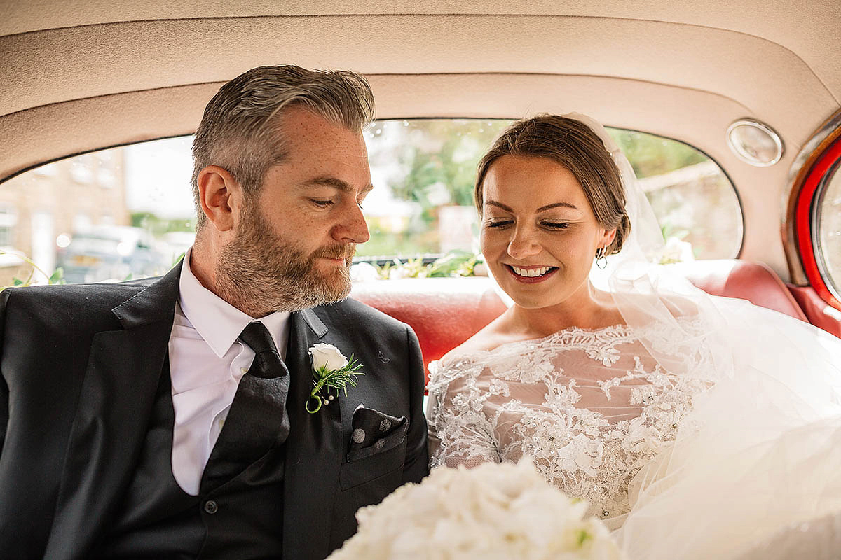 Marisa wore an Elie Saab gown for her elegant wedding at Lartington Hall. Captured by Paul Joseph Photography.