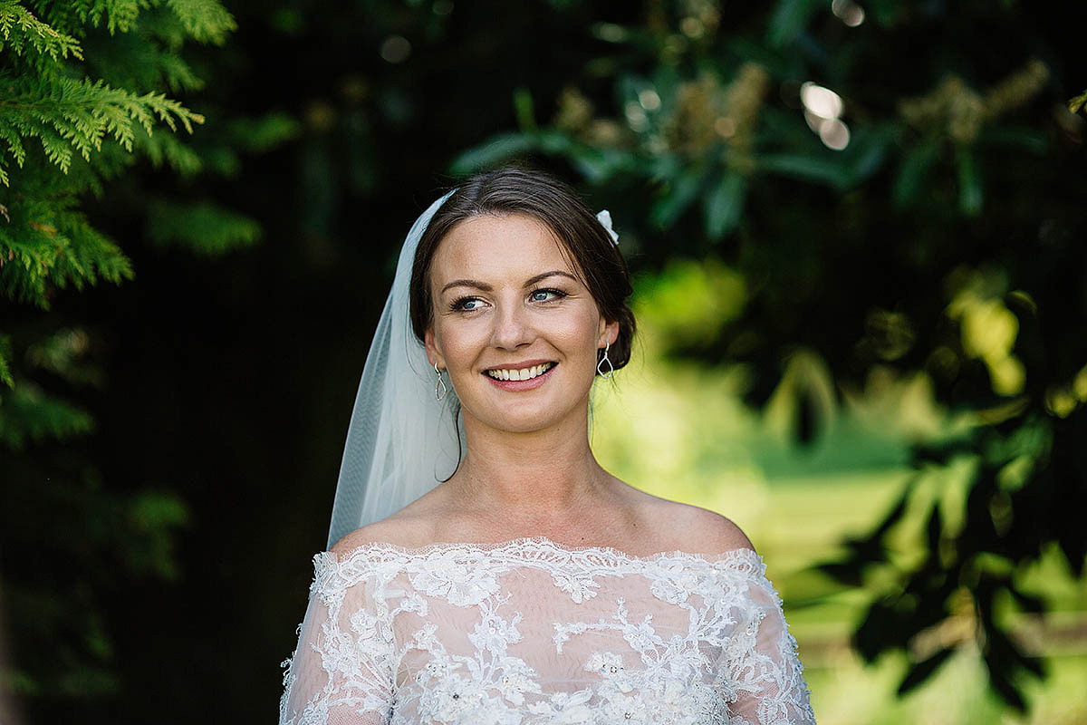 Marisa wore an Elie Saab gown for her elegant wedding at Lartington Hall. Captured by Paul Joseph Photography.