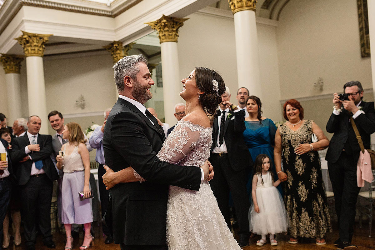 Marisa wore an Elie Saab gown for her elegant wedding at Lartington Hall. Captured by Paul Joseph Photography.