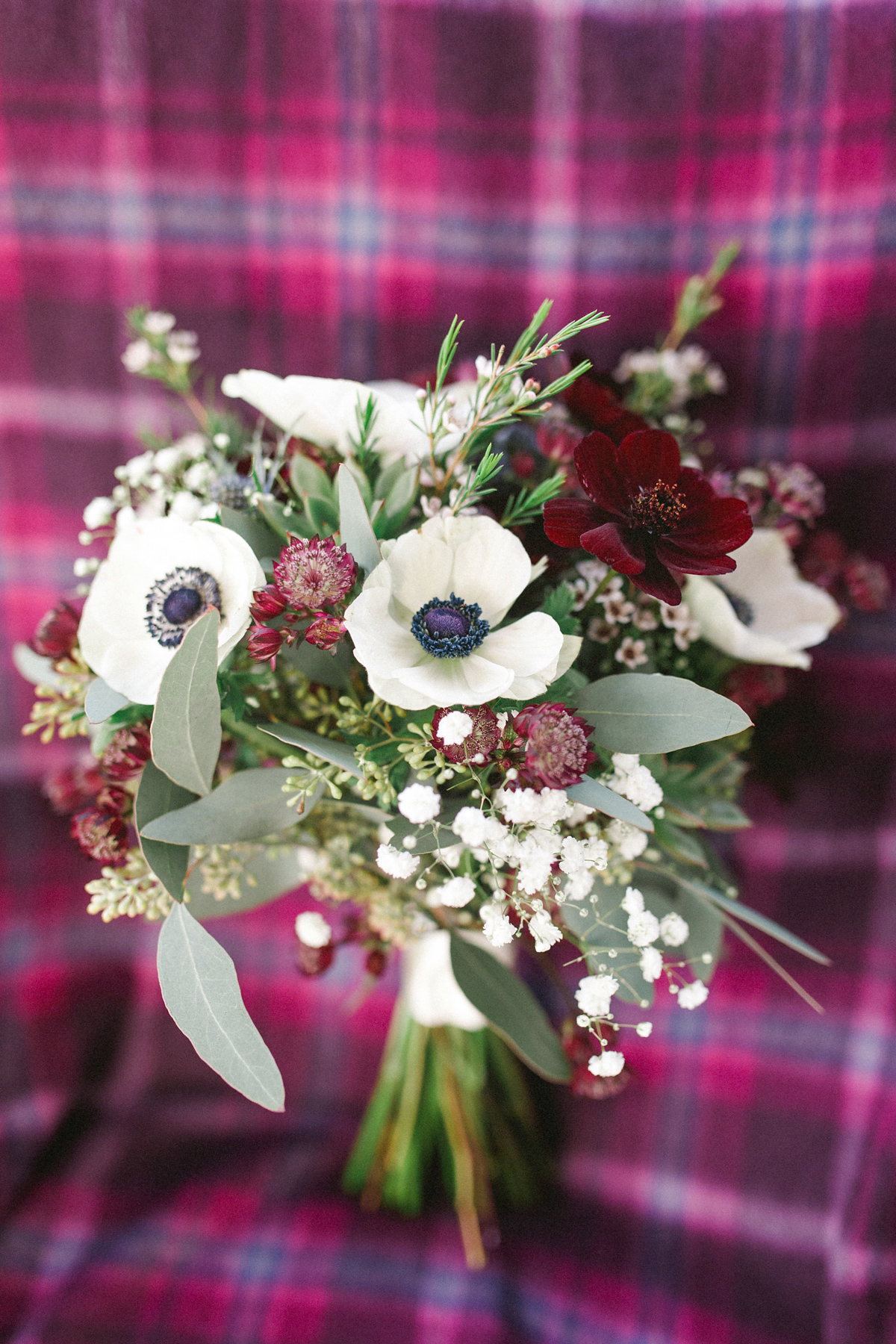 Laura wore a Charlotte Balbier gown for her elegant Autumn wedding at Lochgreen House in Ayrshire, Scotland. Photography by The Gibsons.