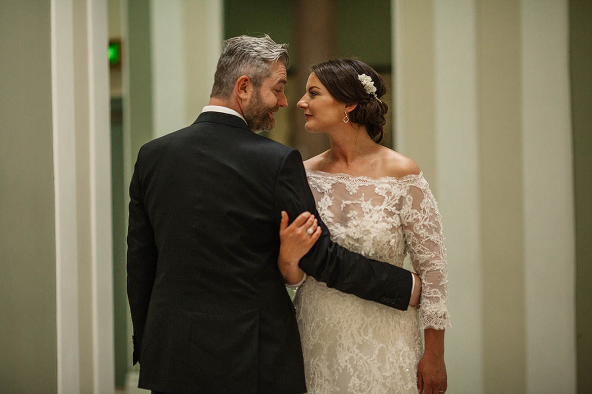 Marisa wore an Elie Saab gown for her elegant wedding at Lartington Hall. Captured by Paul Joseph Photography.