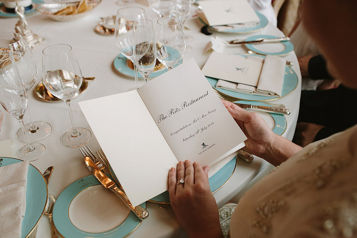 Helaina wore a short, beaded dress from Monsoon for her Westminster wedding. Photography by Emilie White. Helaina and Dan had a larger wedding celebration in France and we'll be sharing those images on Sunday 8th January 2017.