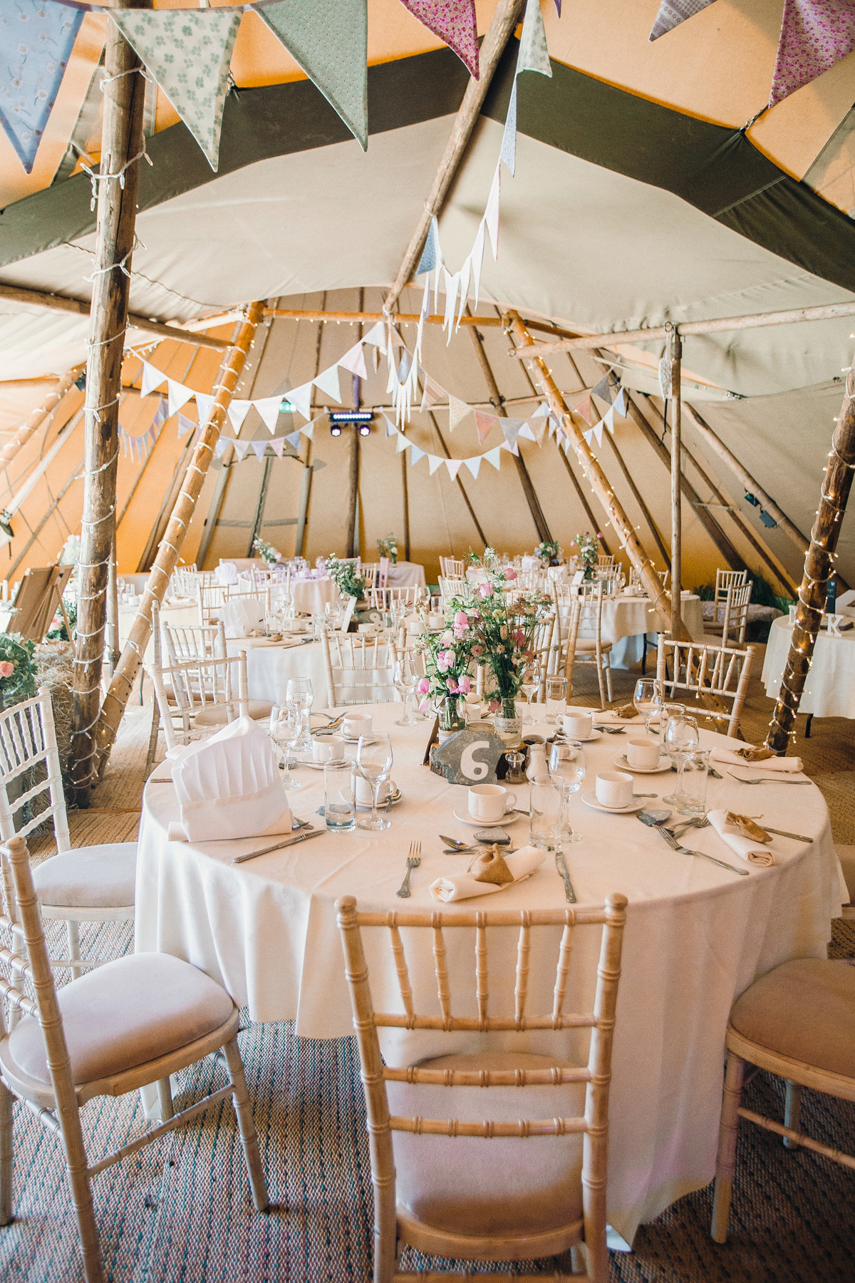 Kirsty wore a Stewart Parvin gown for her elegant and charming English Lake District wedding. Photography by Jessica Reeve.