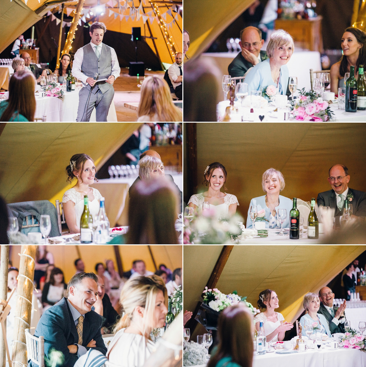 Kirsty wore a Stewart Parvin gown for her elegant and charming English Lake District wedding. Photography by Jessica Reeve.