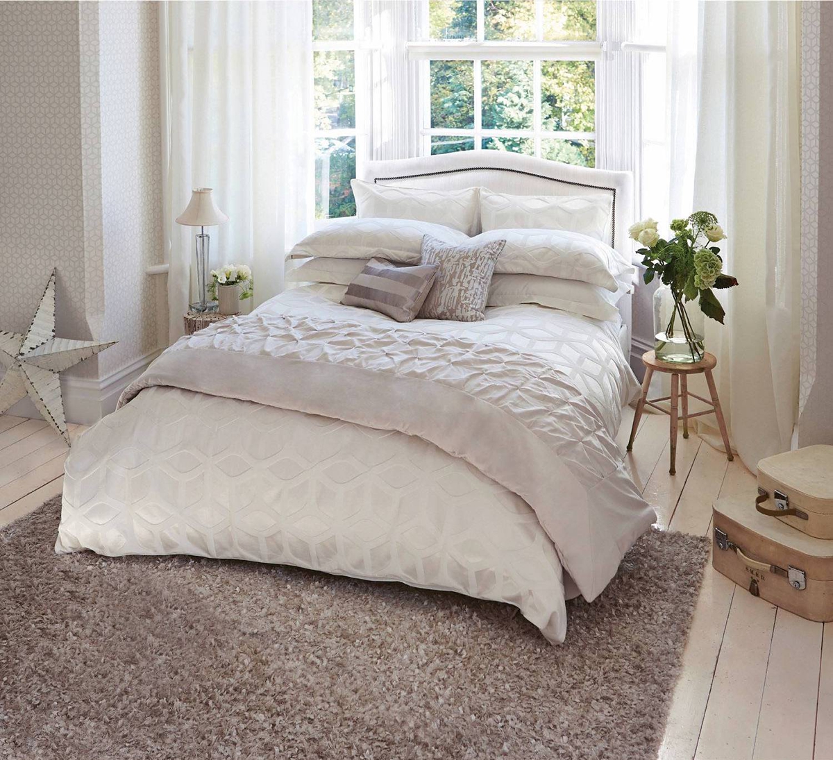 Harlequin Lattice duvet cover, £120 Harlequin Lattice duvet cover, £120