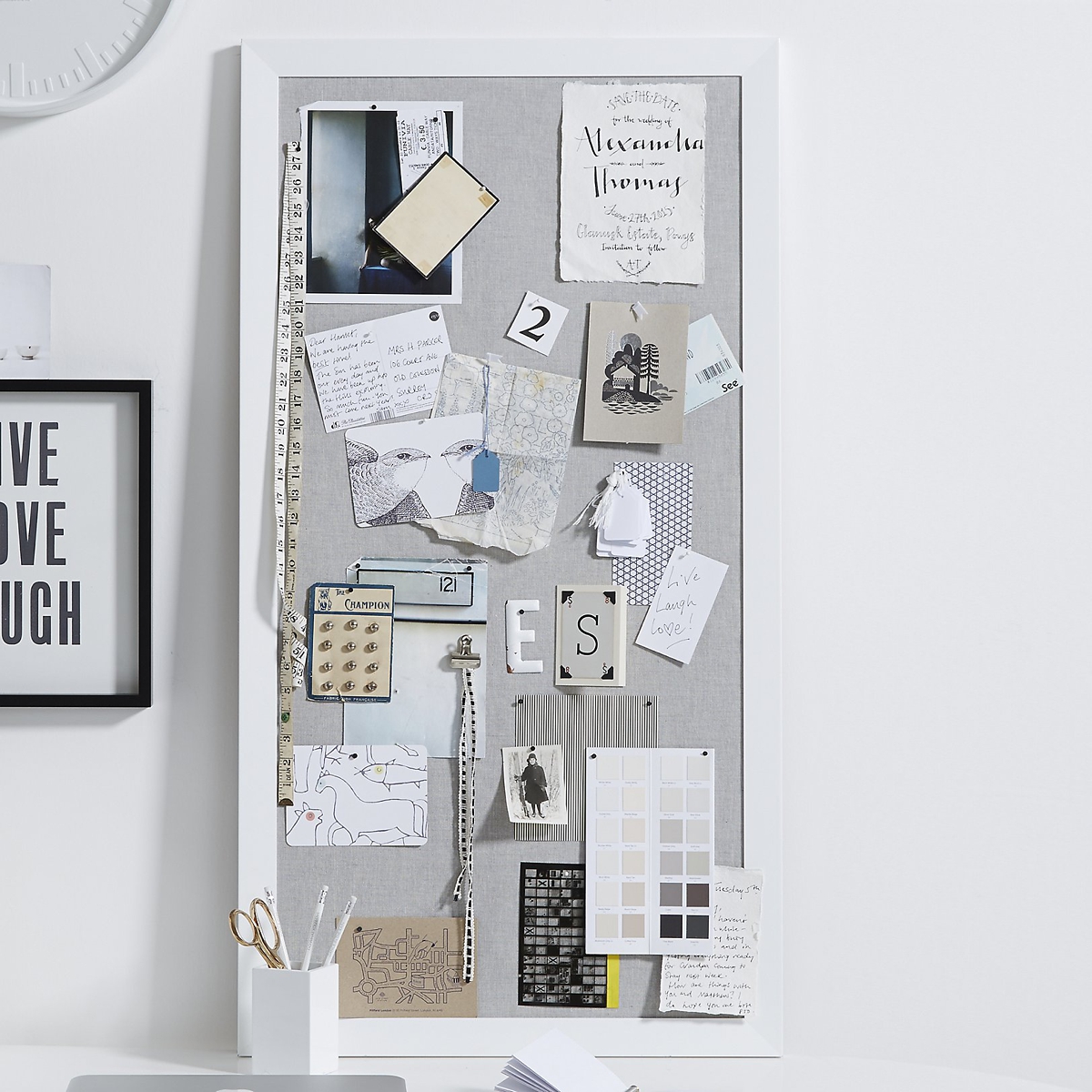 The White Company pin board (£150) The White Company pin board (£150)