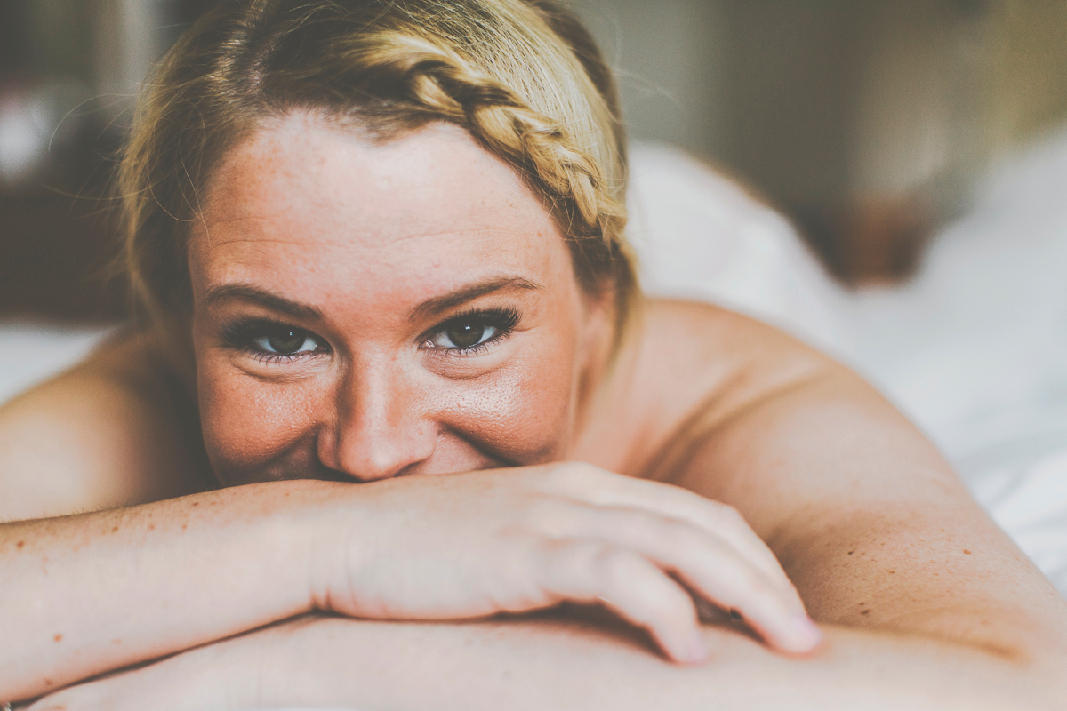 From The Heart: Body confidence and bridal boudoir, three babies and a wedding later. Image by Melia Melia Photography.