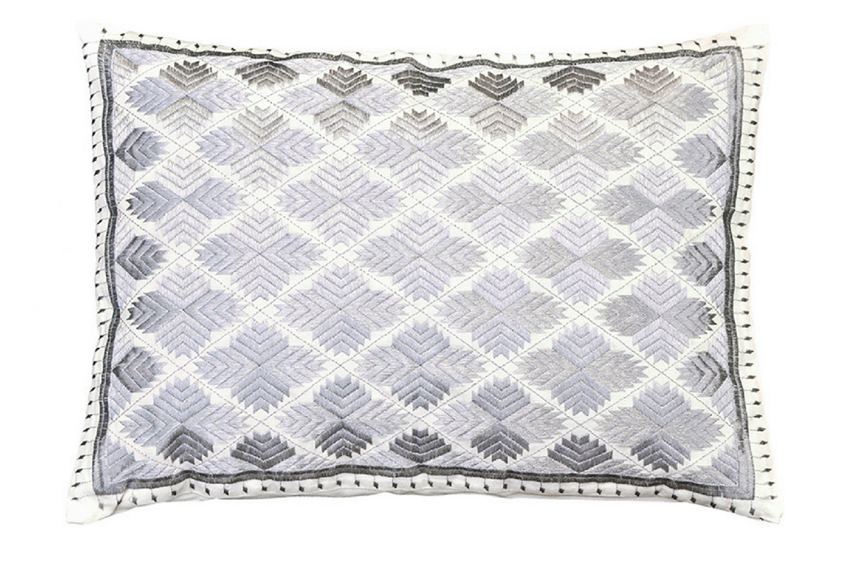 Sparkling silver cushion from Bombay Duck (£39.50)