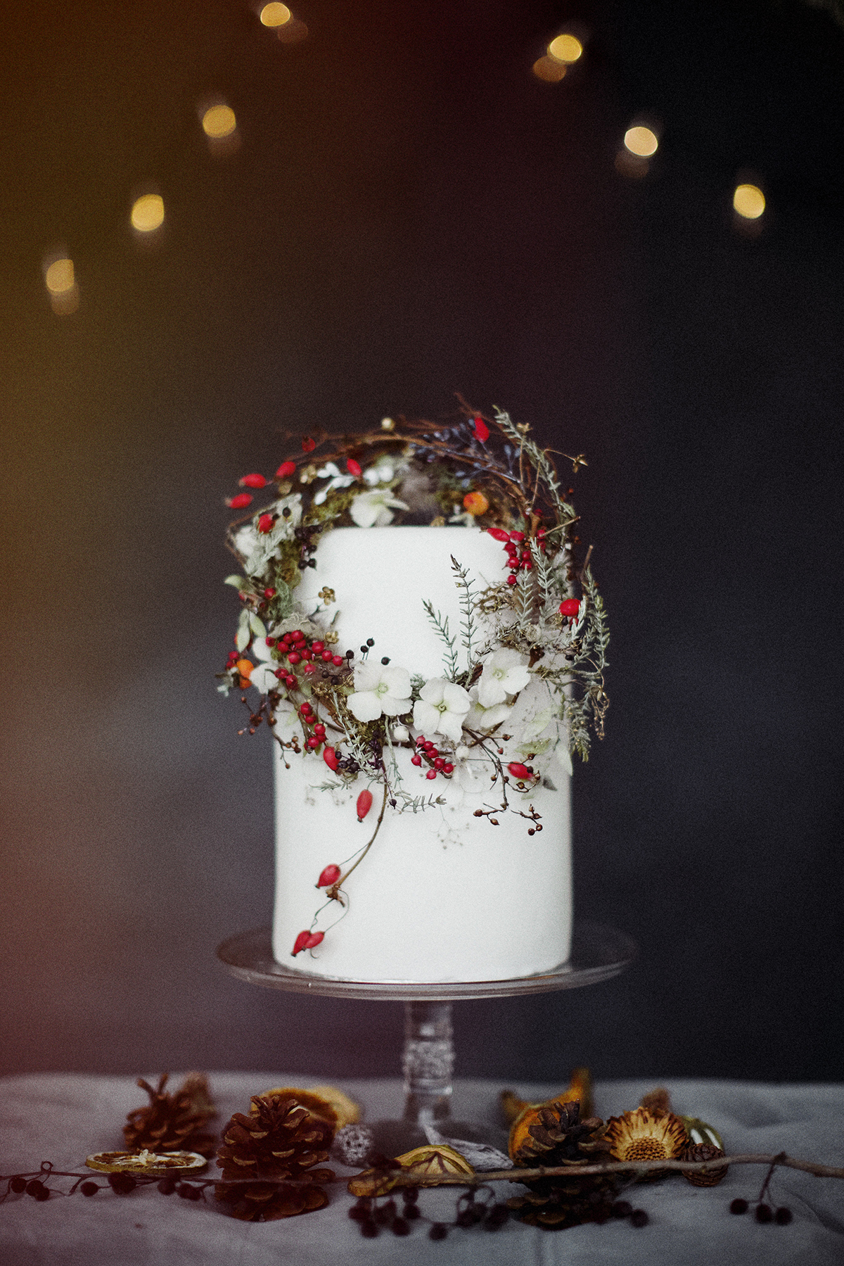winter wedding natural wild bride 37