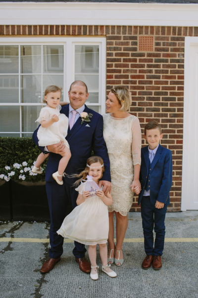A Beaded Monsoon Dress For An Intimate London Ceremony