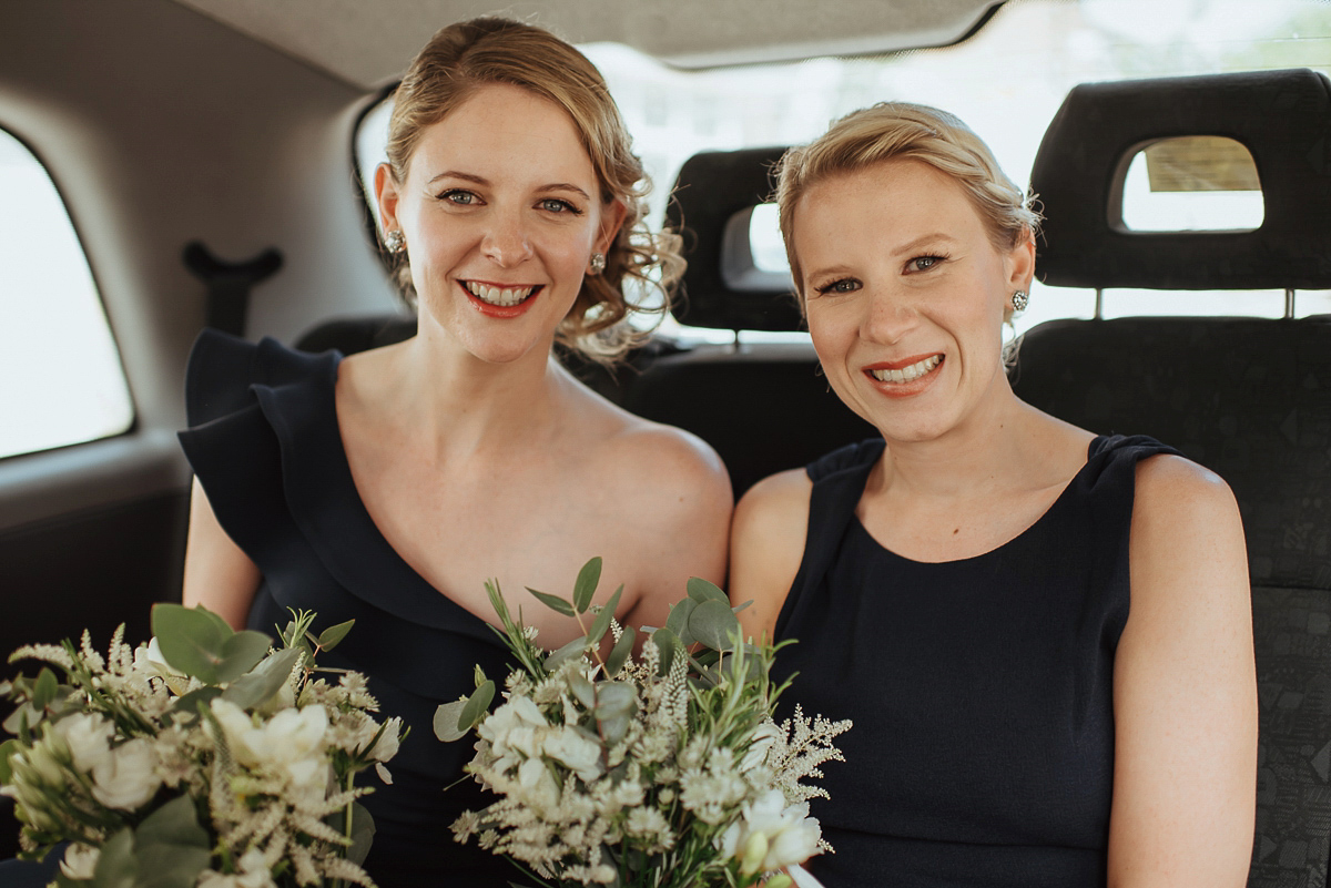 Beth wore a Watters gown and carried an all-white bouquet for her effortlessly elegant, cool, modern and stylish London wedding. Images captured by Wheels & Co Photography. Beth wore a Watters gown and carried an all-white bouquet for her effortlessly elegant, cool, modern and stylish London wedding. Images captured by Wheels & Co Photography.