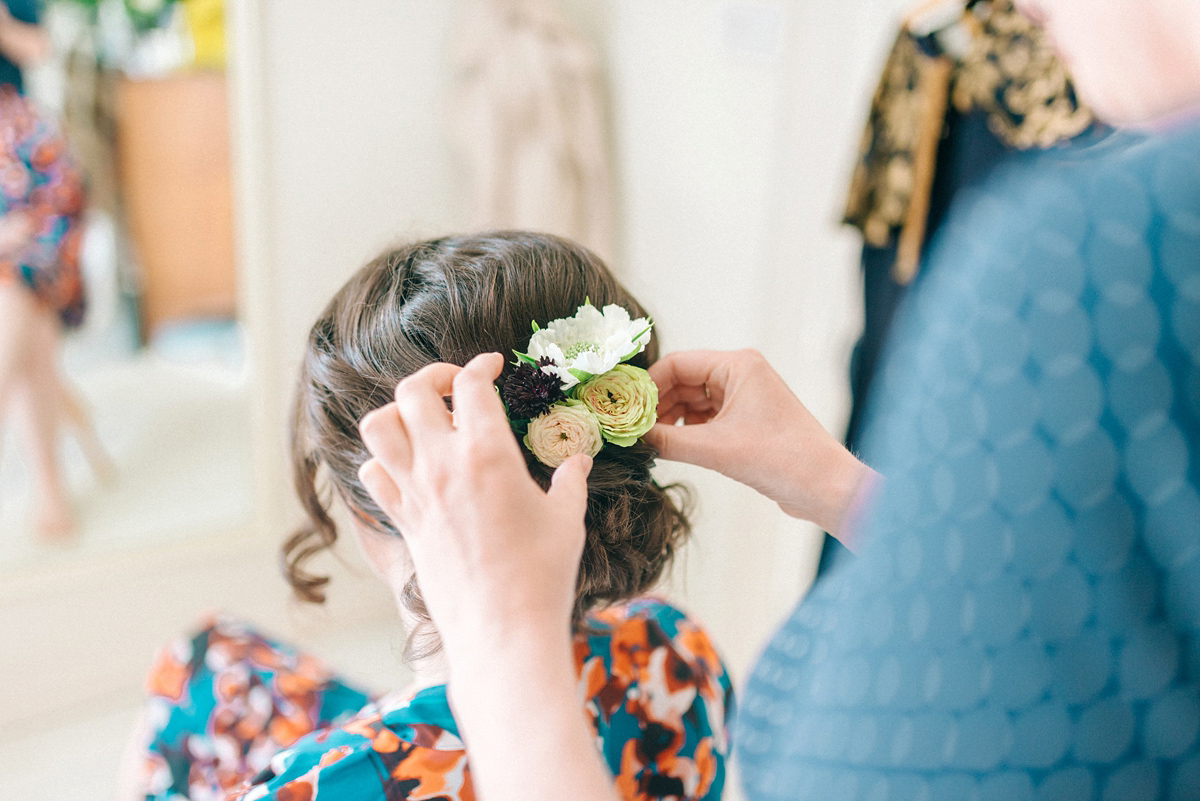 Jade wore Mori Lee for her elegant Victorian glasshouse wedding at Hexham Gardens. Photography by Sarah-Jane Ethan.