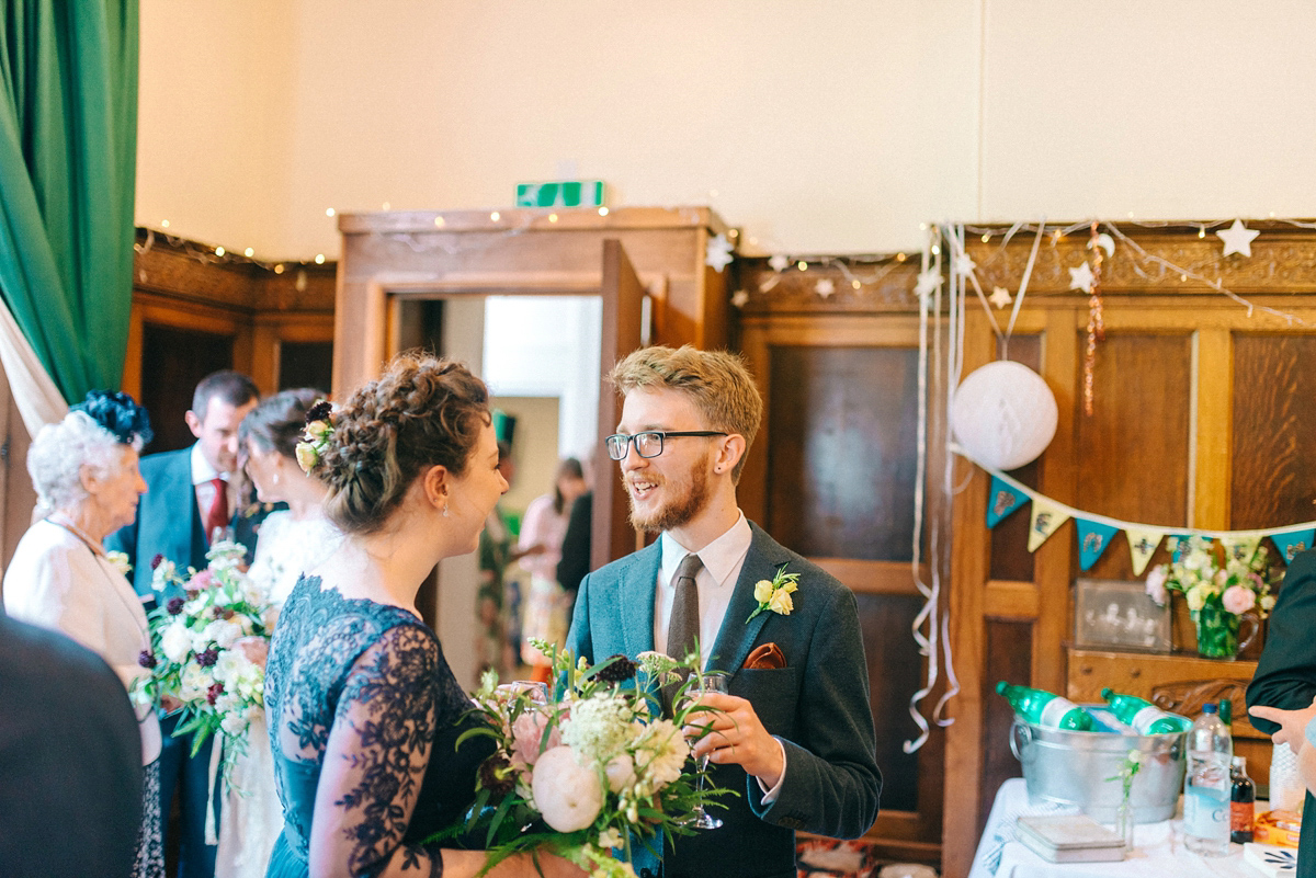 Jade wore Mori Lee for her elegant Victorian glasshouse wedding at Hexham Gardens. Photography by Sarah-Jane Ethan.