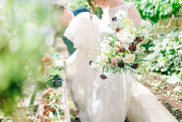 An Elegant Victorian Glasshouse Wedding