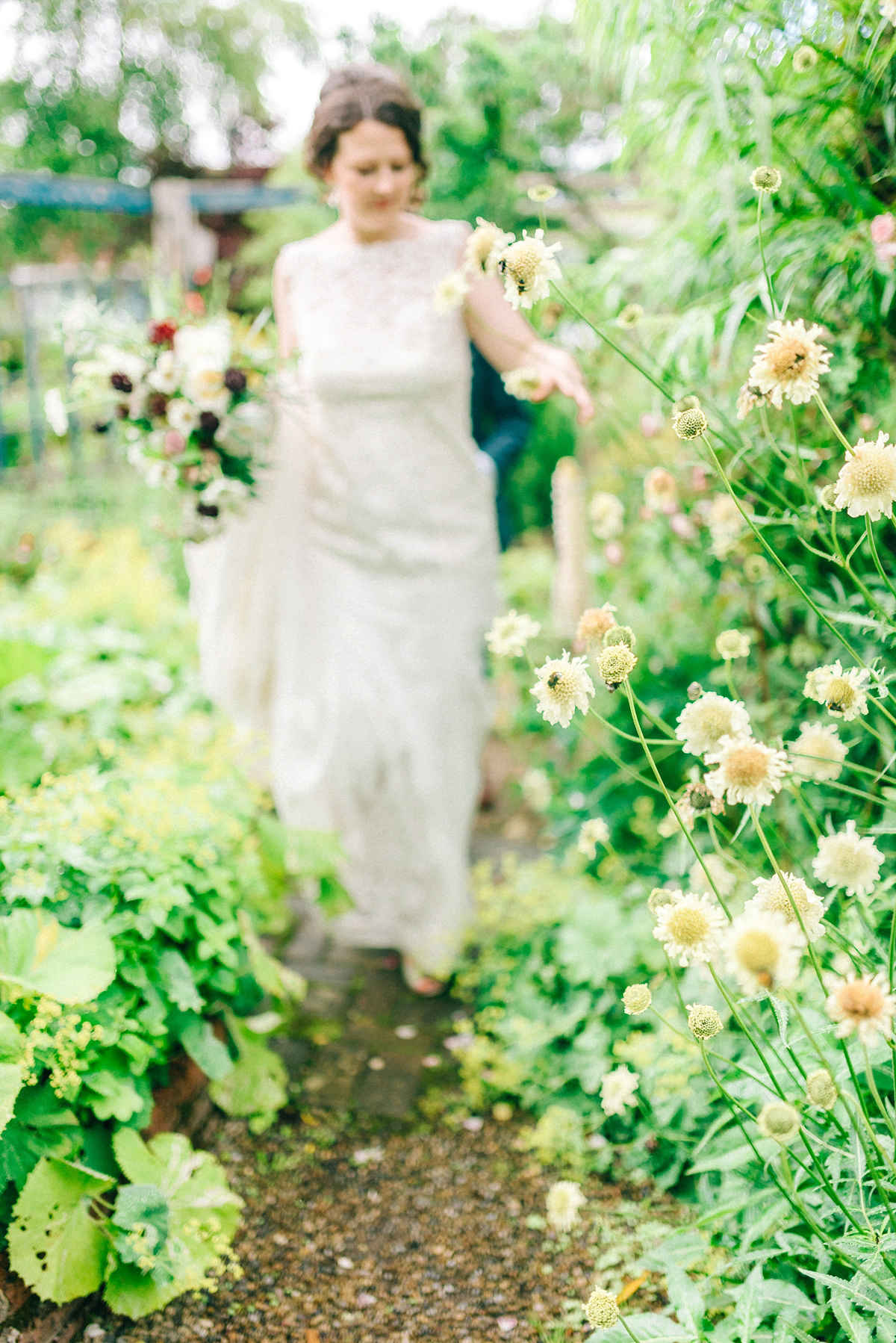 Jade wore Mori Lee for her elegant Victorian glasshouse wedding at Hexham Gardens. Photography by Sarah-Jane Ethan.