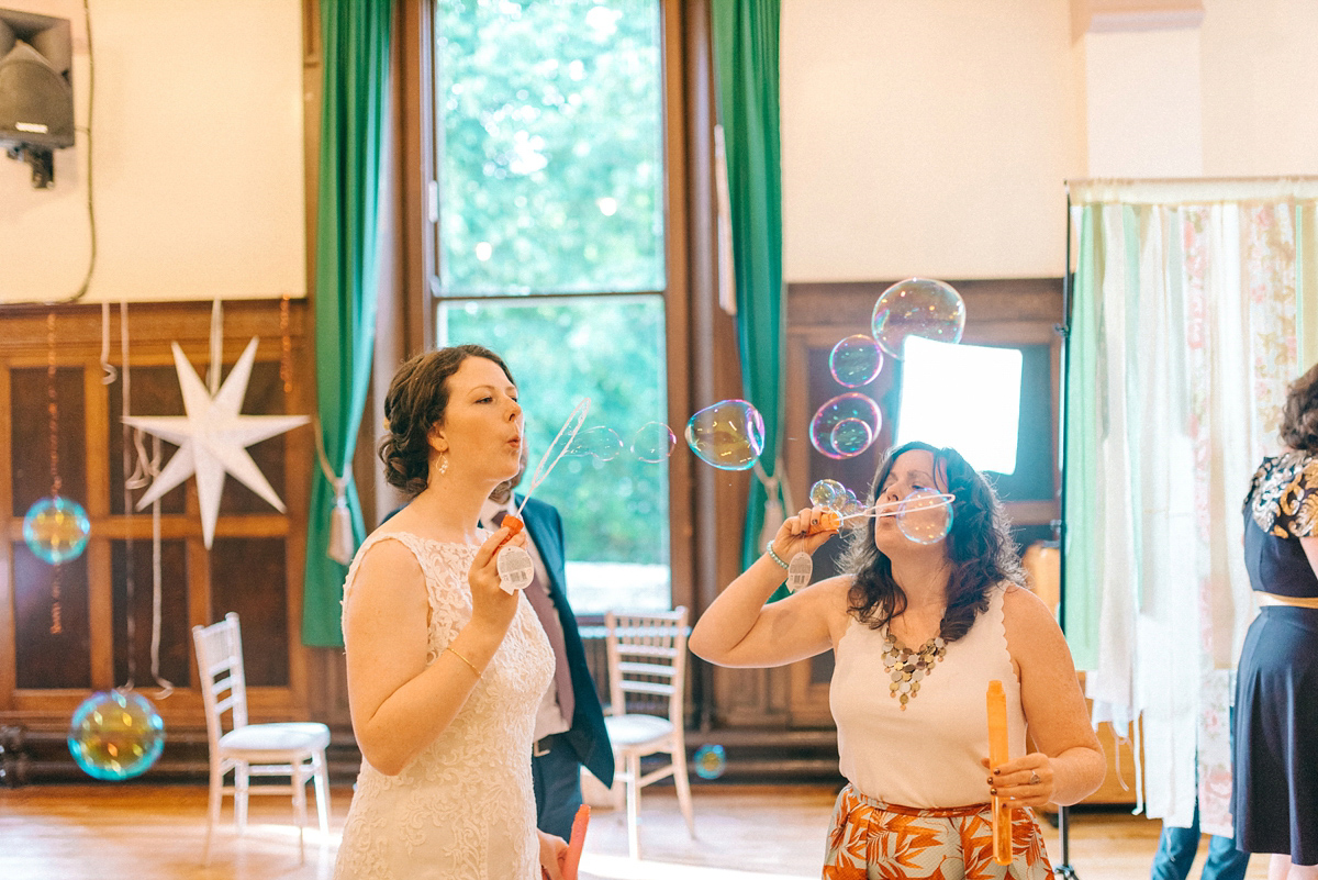 Jade wore Mori Lee for her elegant Victorian glasshouse wedding at Hexham Gardens. Photography by Sarah-Jane Ethan.