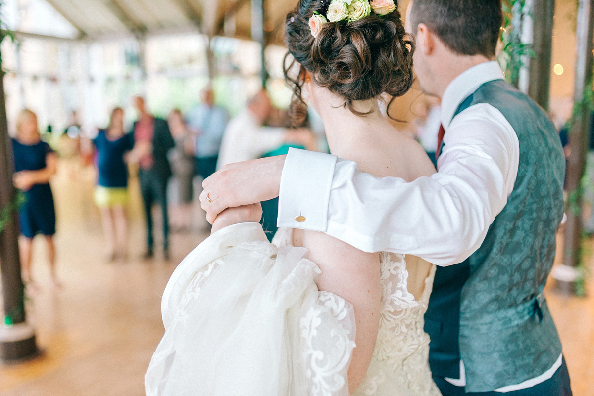 Jade wore Mori Lee for her elegant Victorian glasshouse wedding at Hexham Gardens. Photography by Sarah-Jane Ethan.