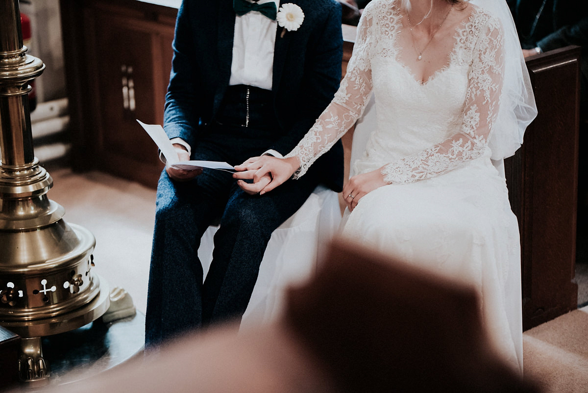 The bride wore an Essense of Australia gown for her colourful and homespun Summer wedding. Photography by Shutter Go Click.