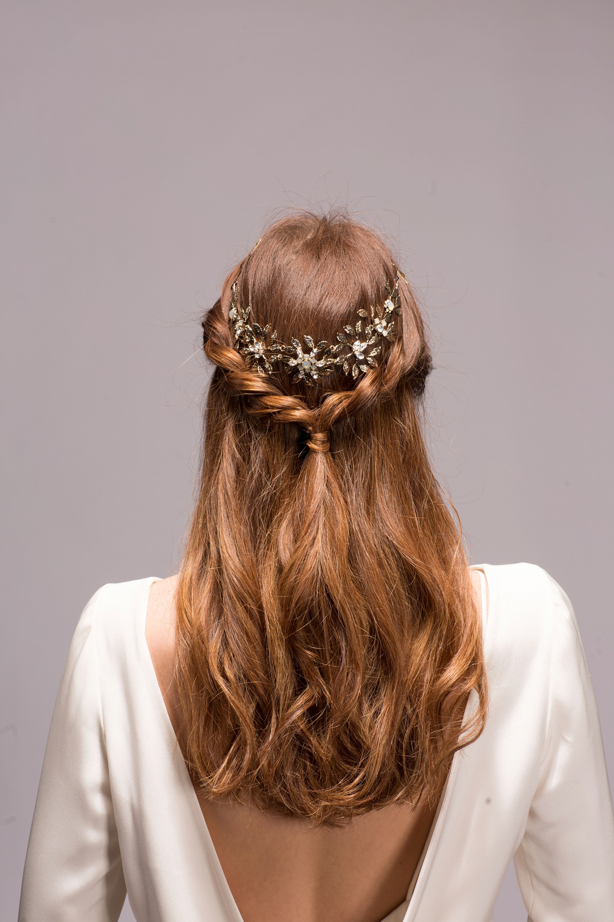 Back necklace by Tilly Thomas Lux - luxury bridal accessories handcrafted in London Back necklace by Tilly Thomas Lux - luxury bridal accessories handcrafted in London