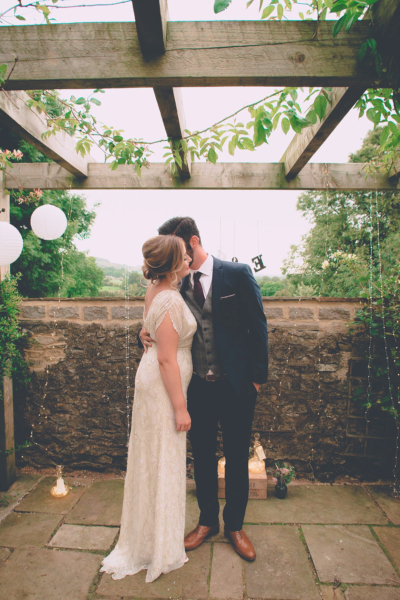 Harlow by Jenny Packham for a Sweet and Intimate Country Wedding