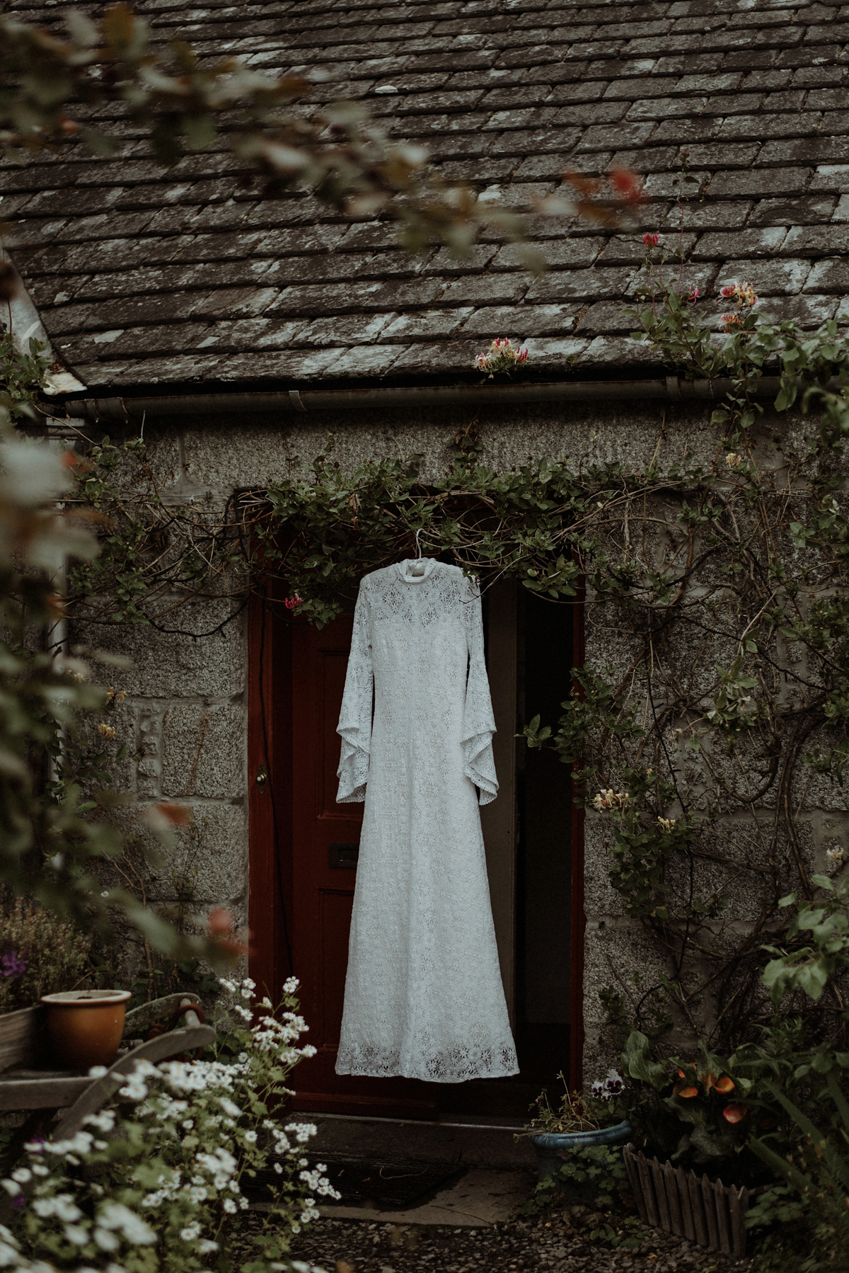 70s vintage dress woodland wedding 16 1