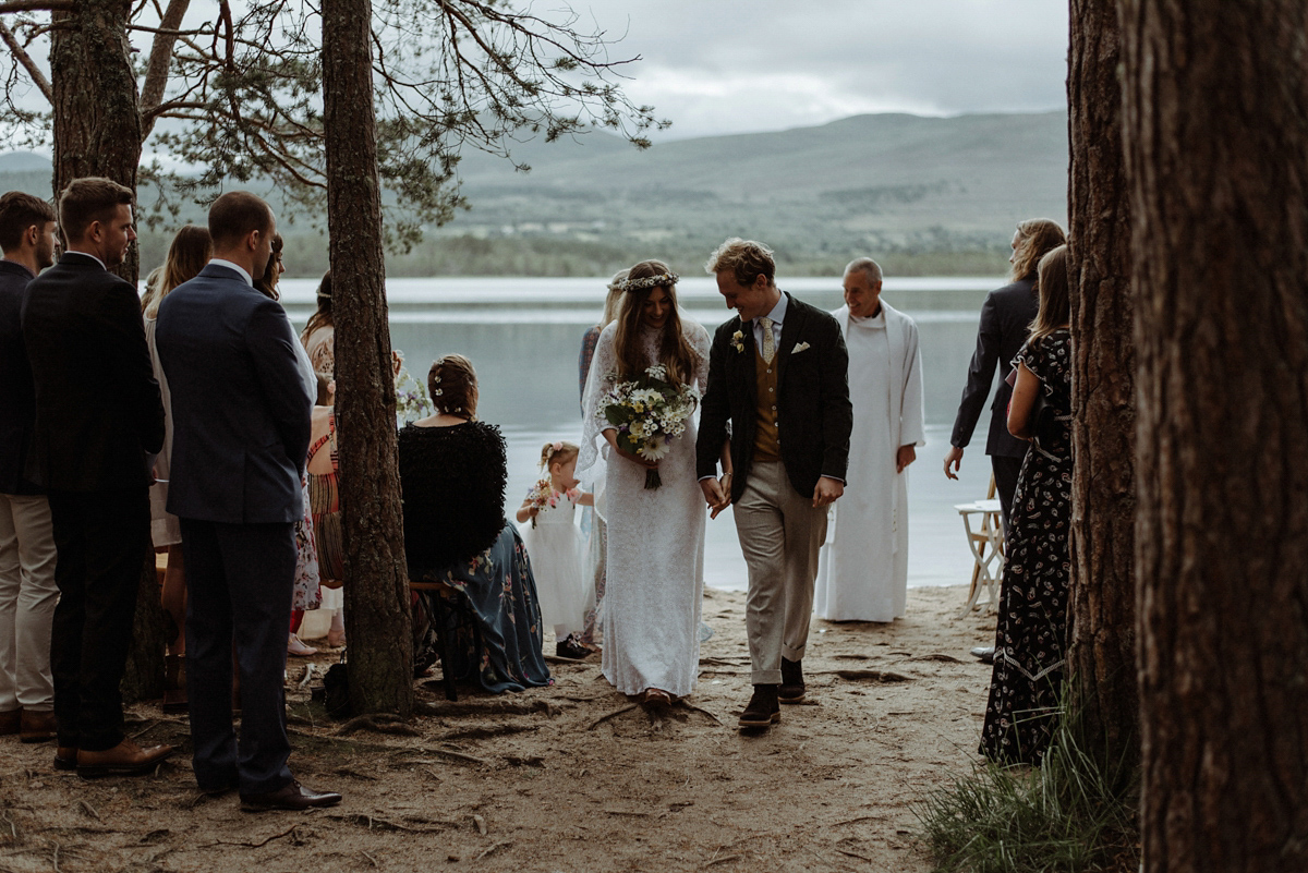 70s vintage dress woodland wedding 53 1