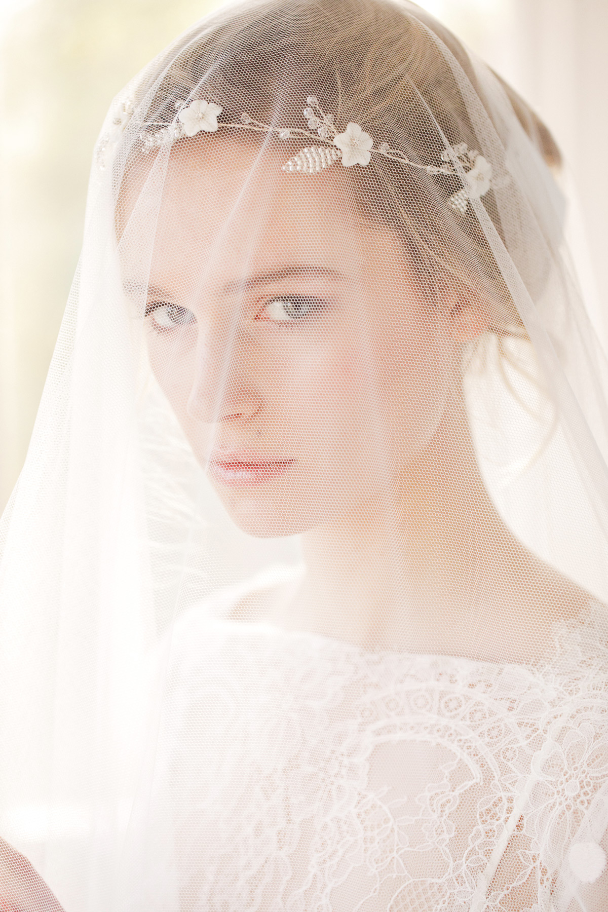 Flower mother of pearl wedding hair vine Blossom Britten weddings 1 - Romantic & Beautiful – The Veil Collection By Britten Flower-mother-of-pearl-wedding-hair-vine--Blossom--Britten-weddings-(1)