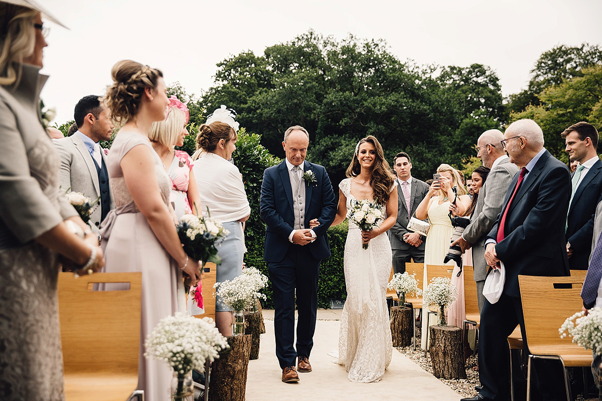 anna campbell dress devon country wedding 27 1