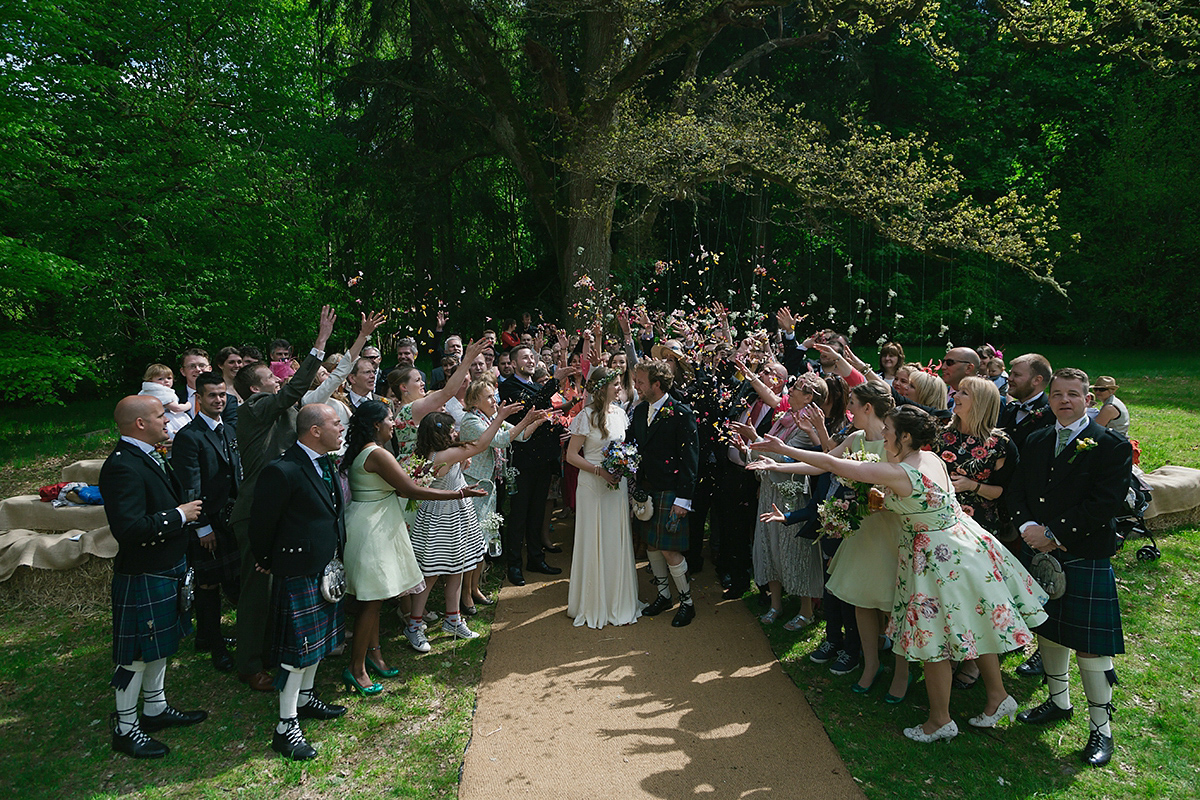 belle and bunty humanist outdoor wedding 23 1