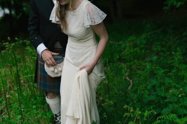 Belle & Bunty Lace For A Natural and Humanist Outdoor Wedding In Scotland