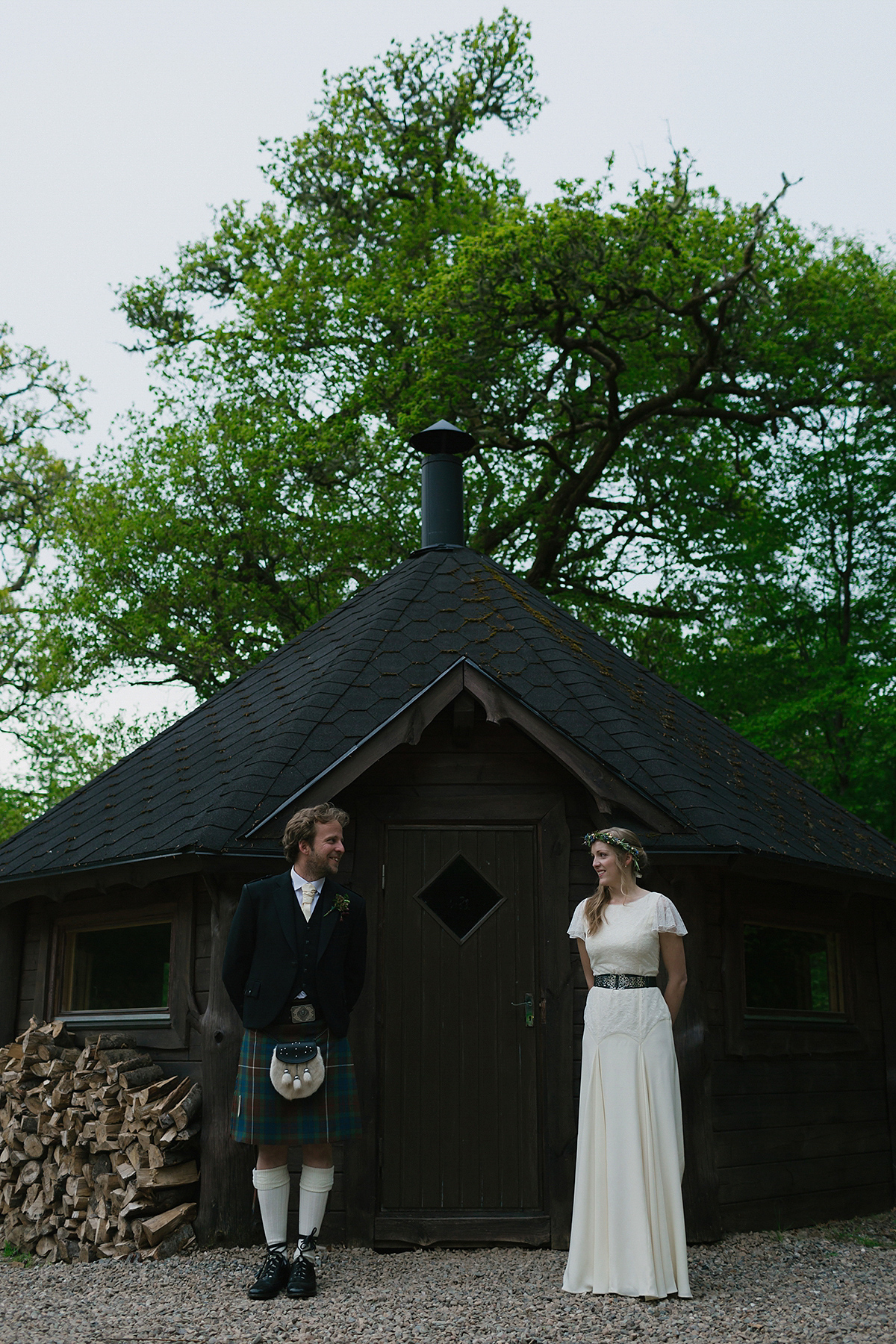 belle and bunty humanist outdoor wedding 48 1