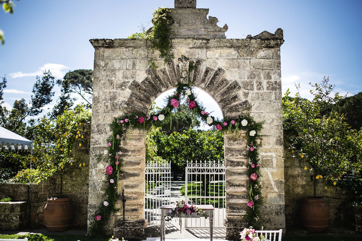 jenny packham dress puglia italy wedding 14 1