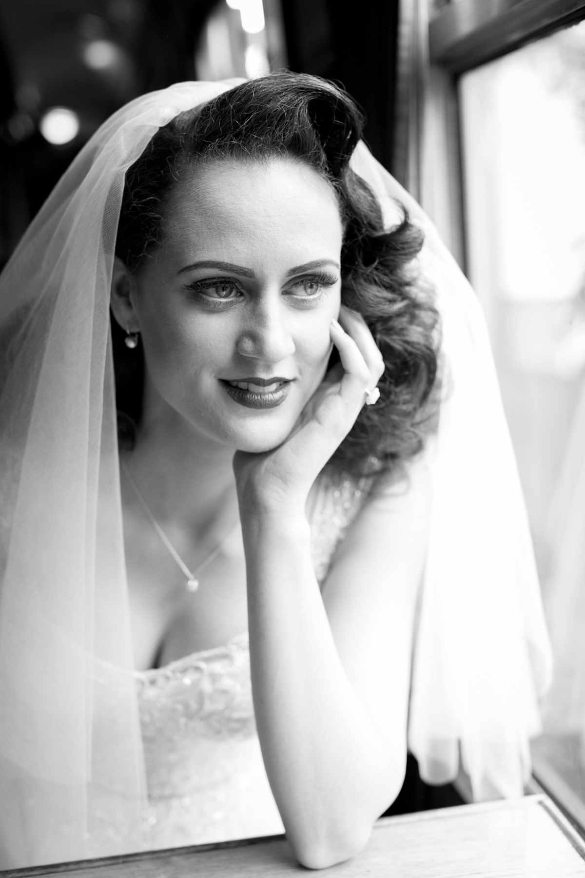 maggie sottero vintage hollywood glamour wedding 22 1