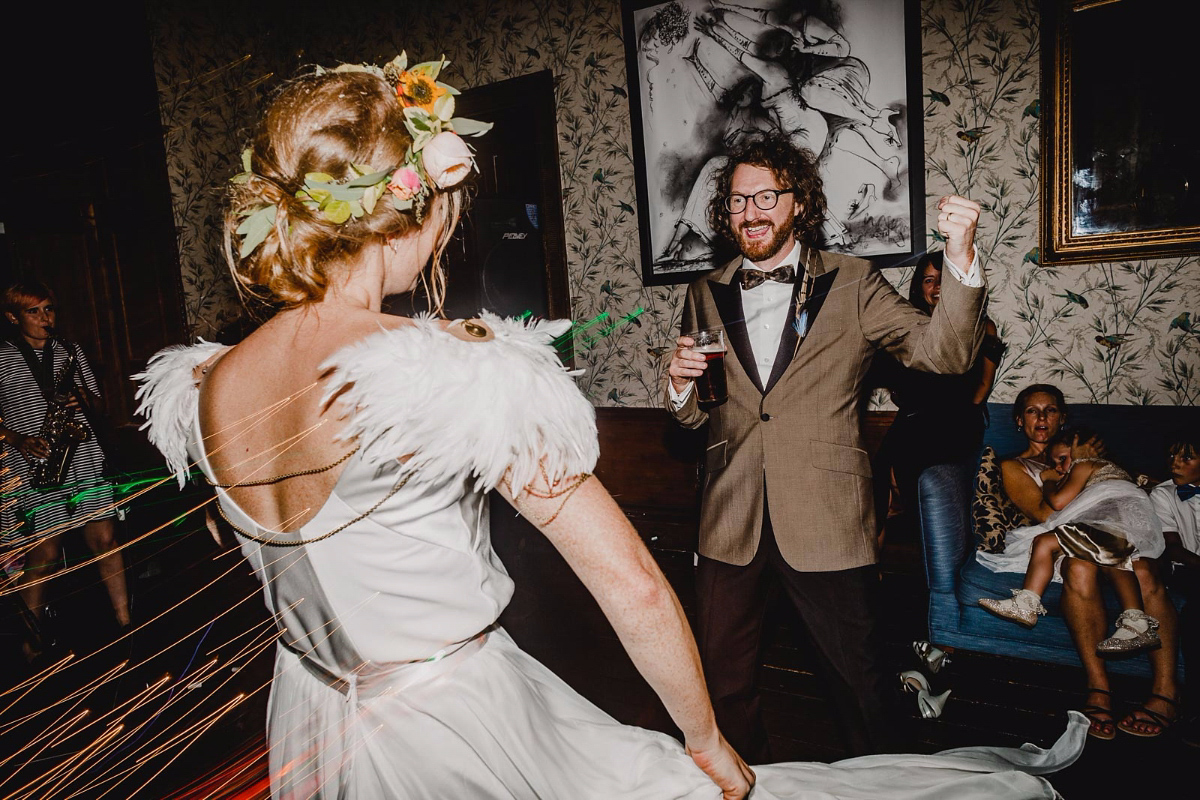 quirky glamorous bristol country house wedding 74 1