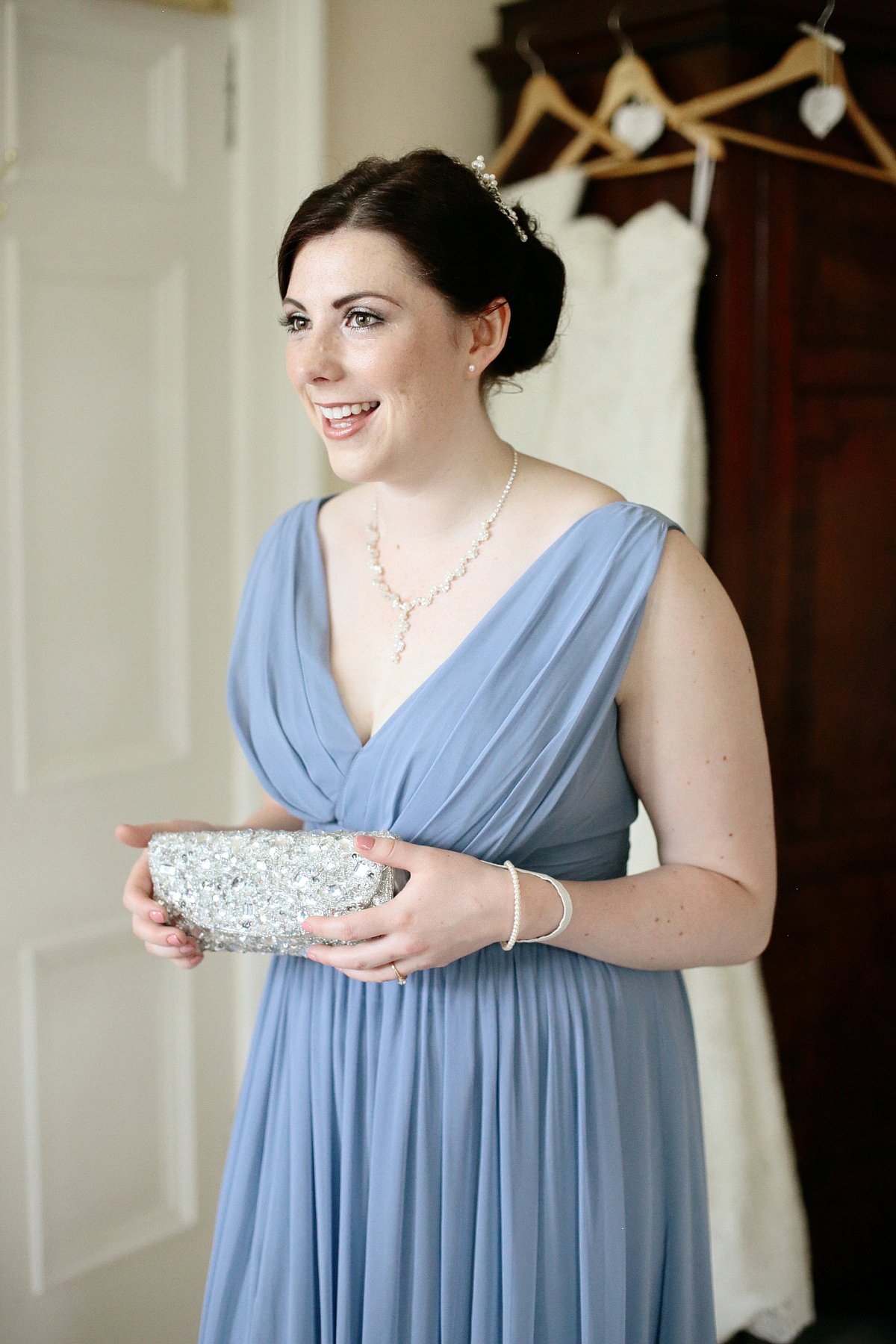 watters dress walled garden wedding scotland dasha caffrey photography 15 1