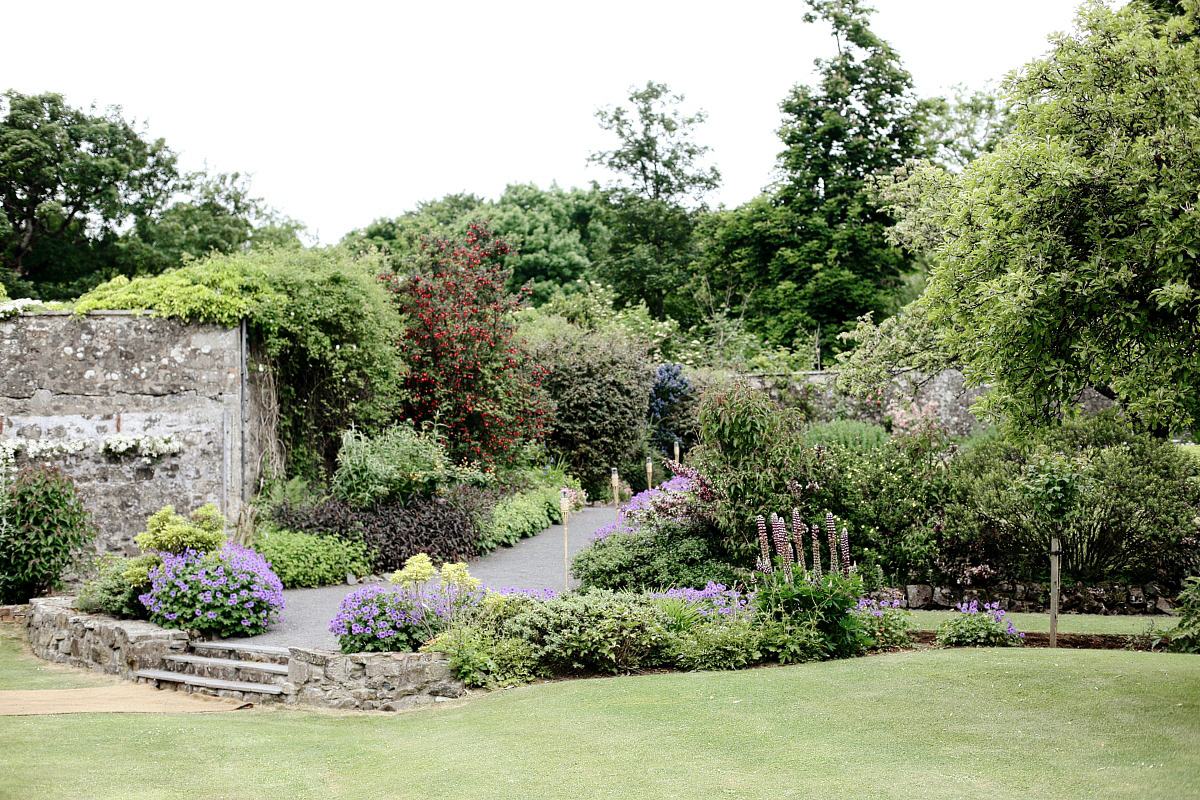 watters dress walled garden wedding scotland dasha caffrey photography 3 1