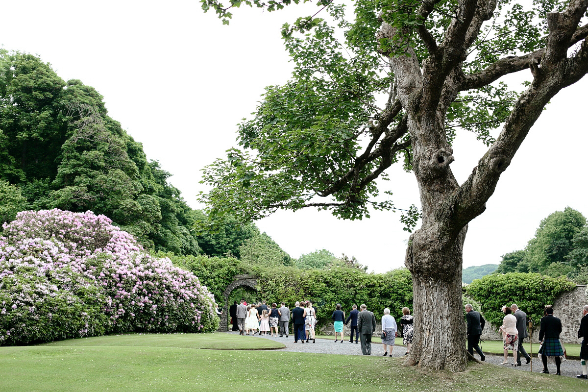 watters dress walled garden wedding scotland dasha caffrey photography 44 1