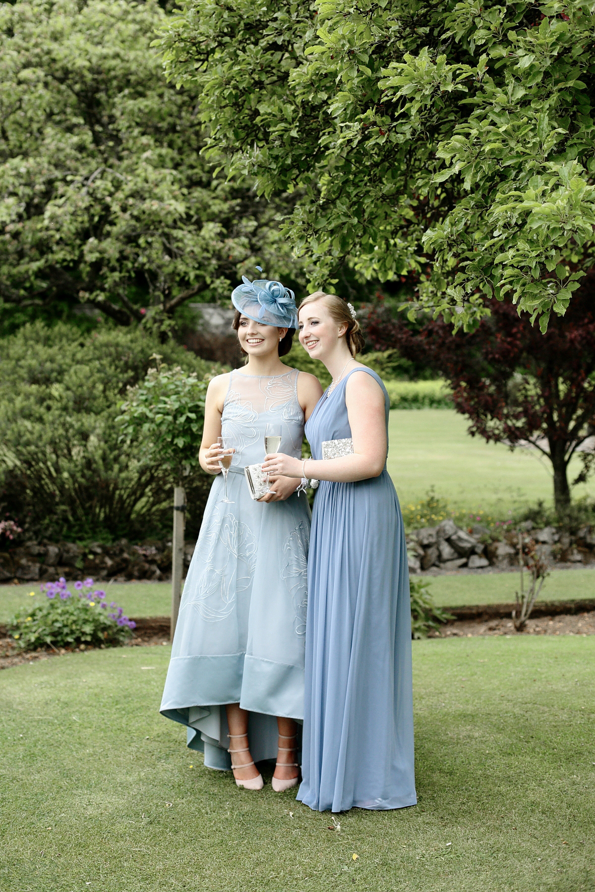 watters dress walled garden wedding scotland dasha caffrey photography 48 1