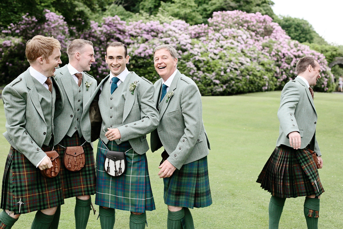 watters dress walled garden wedding scotland dasha caffrey photography 58 1