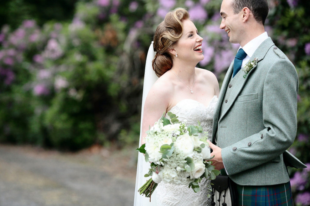watters dress walled garden wedding scotland dasha caffrey photography 60 1