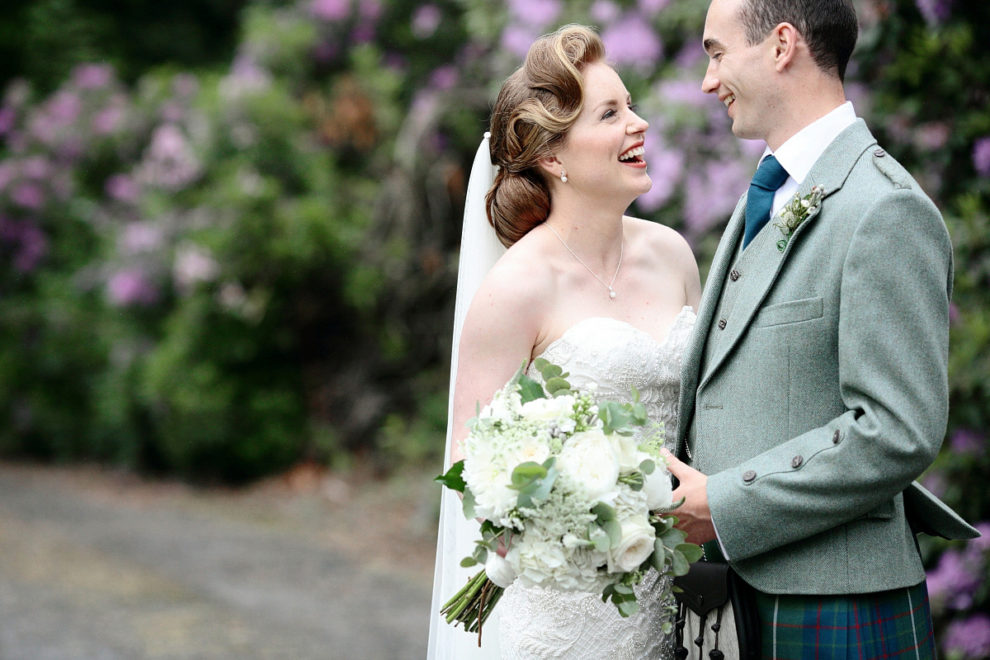 A Watters Gown for a Walled Garden and Old Hollywood Glamour Inspired Wedding 4 watters dress walled garden wedding scotland dasha caffrey photography 60 1