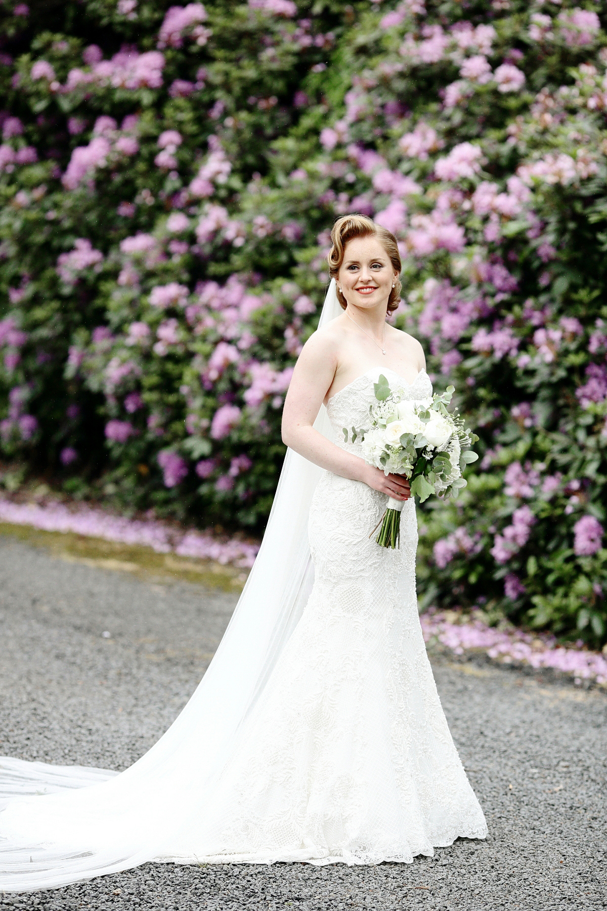 watters dress walled garden wedding scotland dasha caffrey photography 61 1