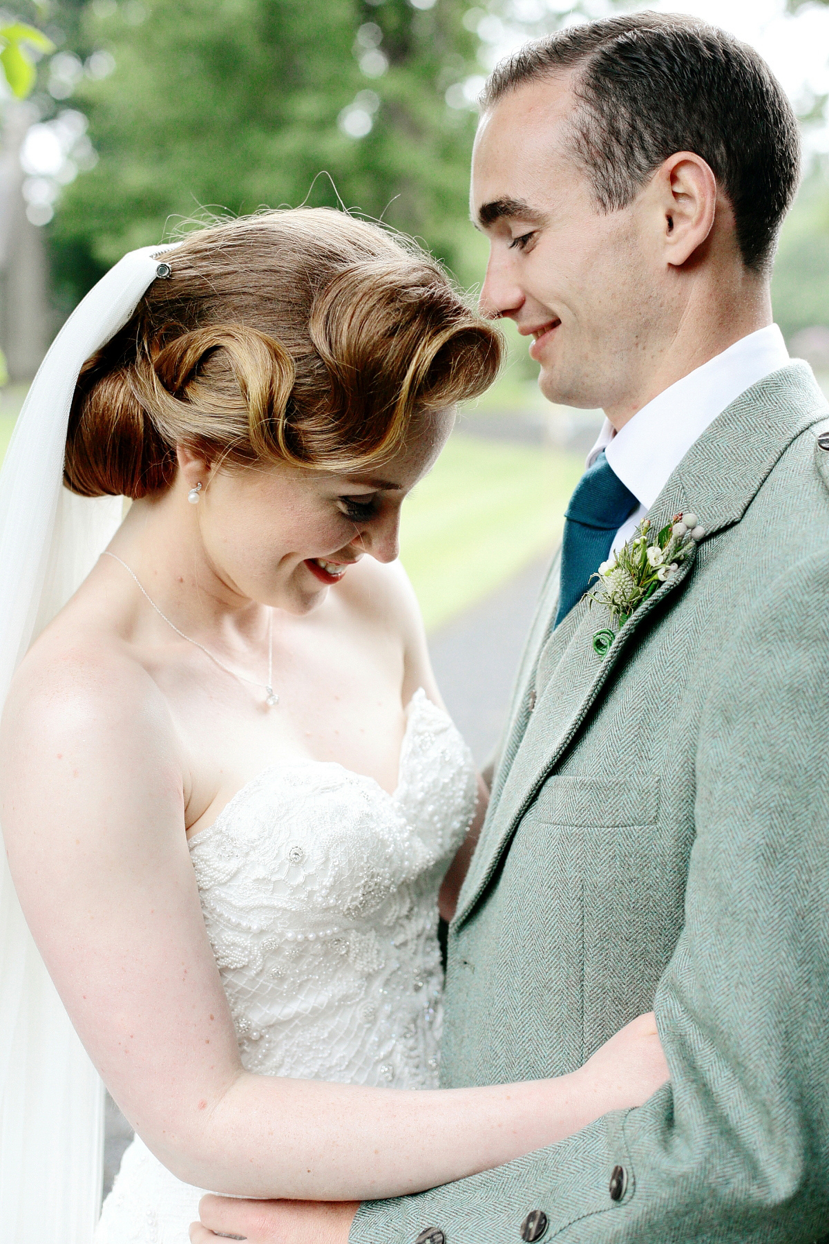 watters dress walled garden wedding scotland dasha caffrey photography 63 1