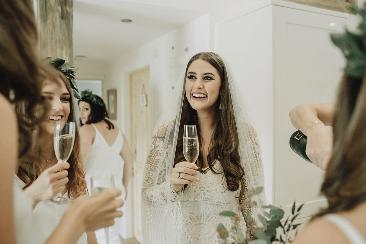 Toria wore a Rue de Seine gown for her natural, organic, Kinfolk inspired and bohemian wedding. Photography by Kat Hill. Toria wore a Rue de Seine gown for her natural, organic, Kinfolk inspired and bohemian wedding. Photography by Kat Hill.