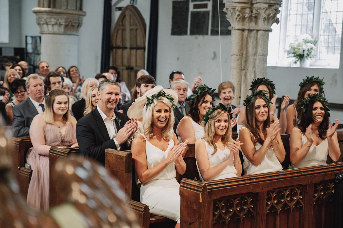 Toria wore a Rue de Seine gown for her natural, organic, Kinfolk inspired and bohemian wedding. Photography by Kat Hill. Toria wore a Rue de Seine gown for her natural, organic, Kinfolk inspired and bohemian wedding. Photography by Kat Hill.