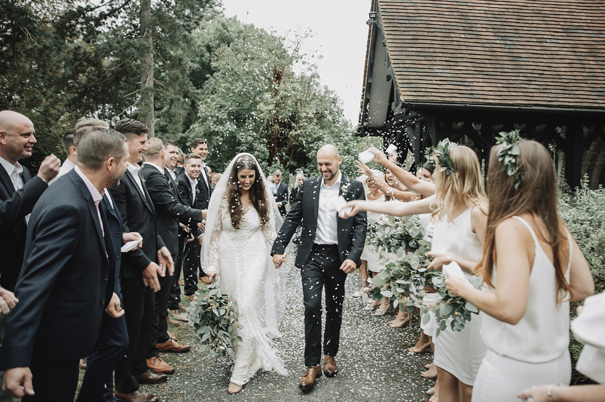 Toria wore a Rue de Seine gown for her natural, organic, Kinfolk inspired and bohemian wedding. Photography by Kat Hill. Toria wore a Rue de Seine gown for her natural, organic, Kinfolk inspired and bohemian wedding. Photography by Kat Hill.